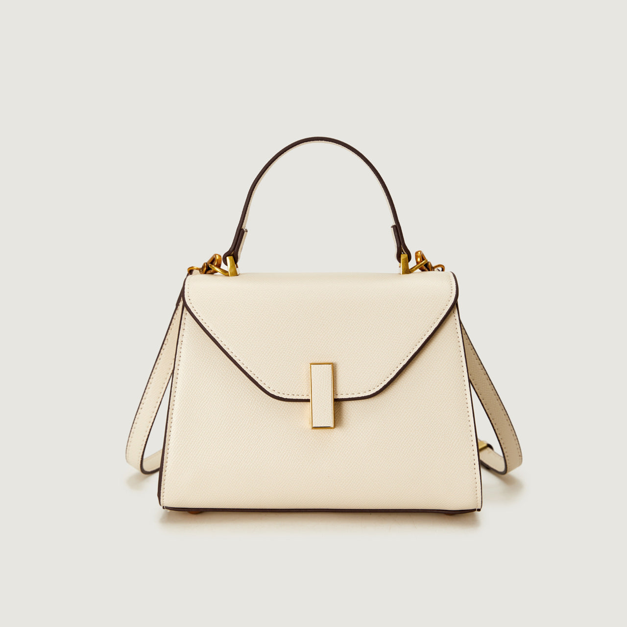 Women's Solid Color Retro Easy Matching Fashion Crossbody Bags