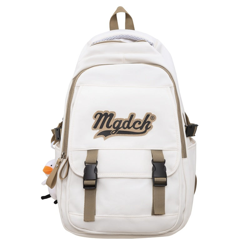 Men's Korean Junior High Large Capacity Burden Middle School Students' Schoolbags