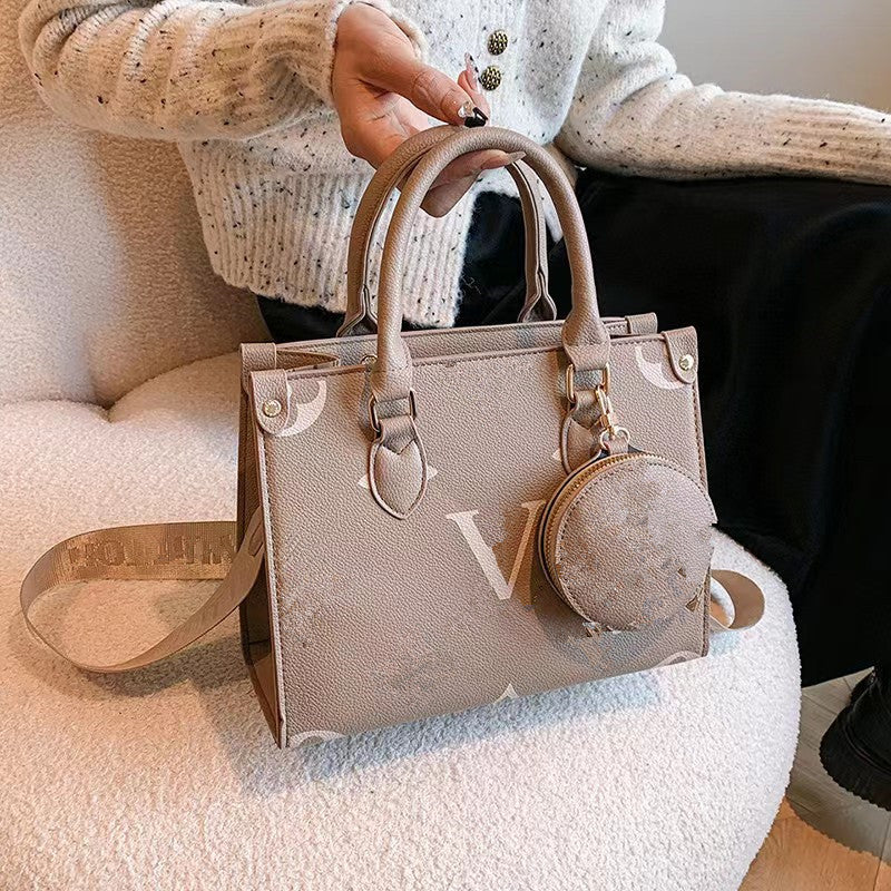 Women's Jungle Retro Zipper Printed Shopping Fashion Tote Bags