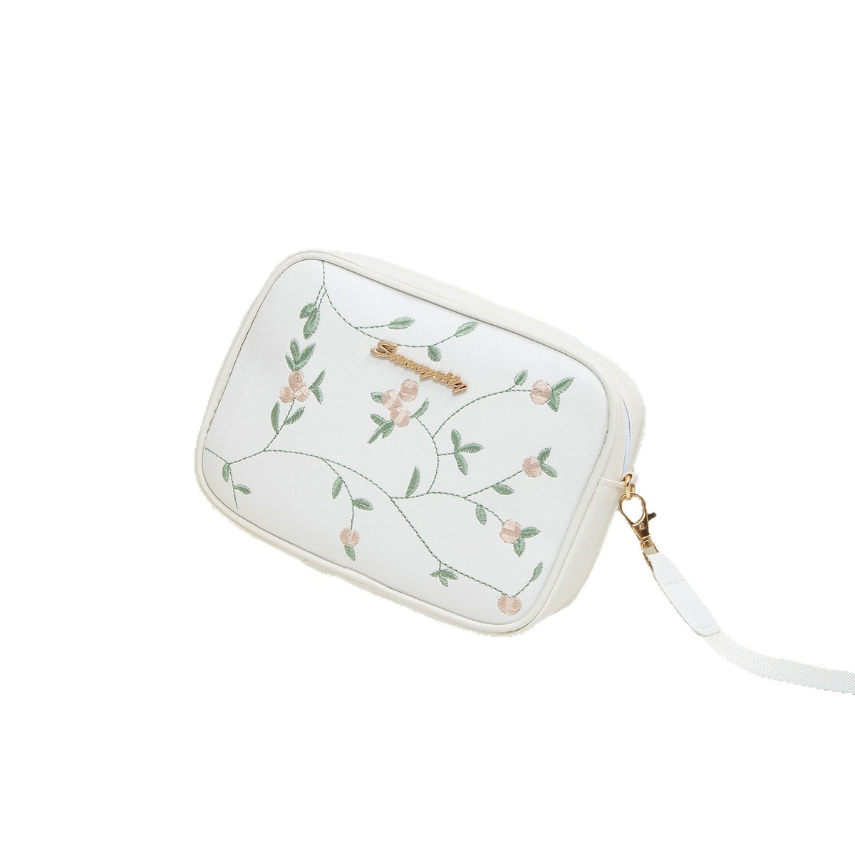 Women's Fashion Embroidered Cross Body Simple Mobile Bags