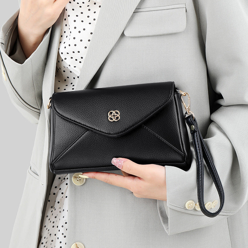 Women's Hand Packaging Mobile Simple Mom Style Purses
