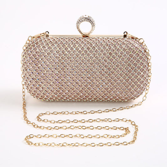 Rhinestone Dress Diamond Net Drill Portable Evening Bags