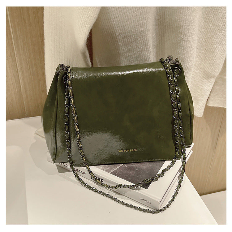 Women's Large Capacity Fashion Retro Autumn Chain Women's Shoulder Bag