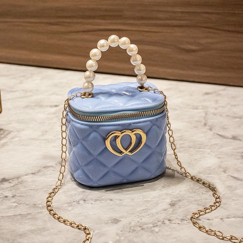 Women's Fashion Mini Rhombus Gel Pairs Of Bags