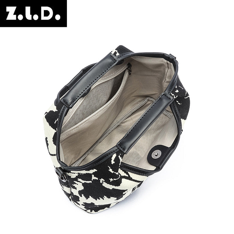 Women's Classic Comfortable Slouchy Fashionable Flower Shoulder Bags