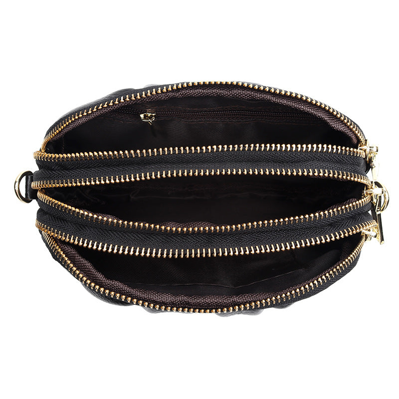 Women's Genuine Leather First Layer Cowhide Soft Shoulder Bags