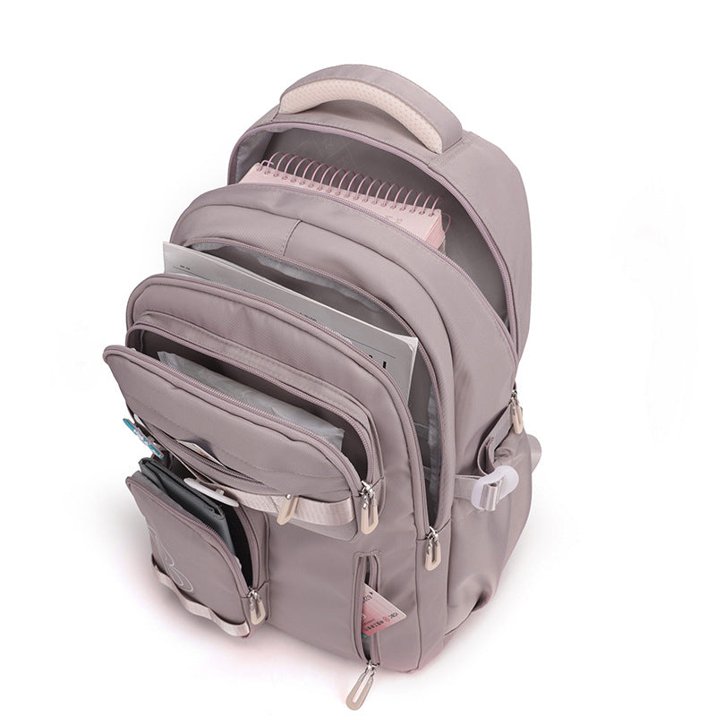 High Large Capacity Waterproof Stain Resistant Middle School Students' Schoolbags