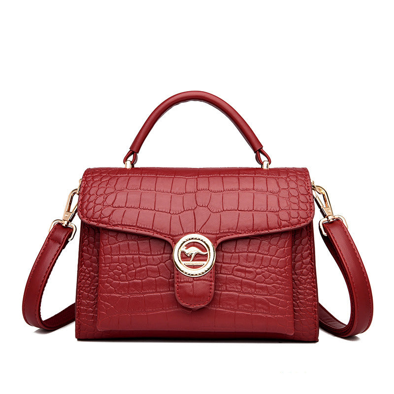 Women's Creative Slouchy Fashion Crocodile Pattern Shoulder Bags