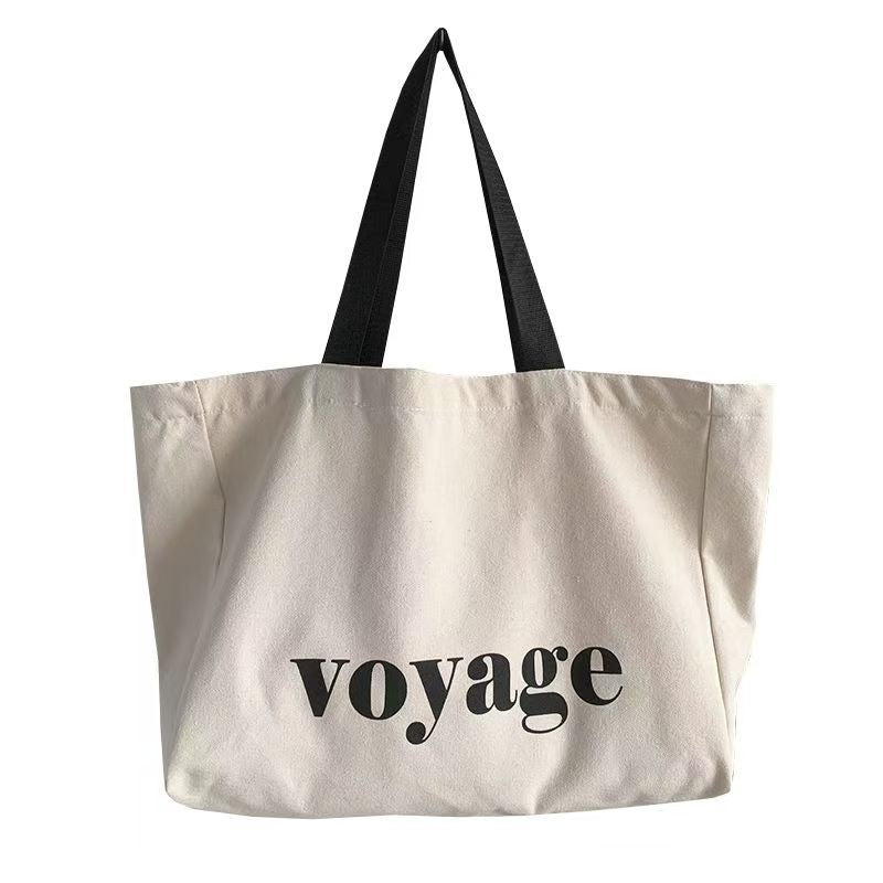 Durable Women's Summer Large Capacity Canvas Women's Shoulder Bag