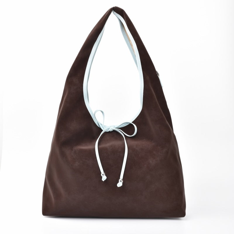 Women's Soft Surface Vertical Model In Shape Women's Shoulder Bag