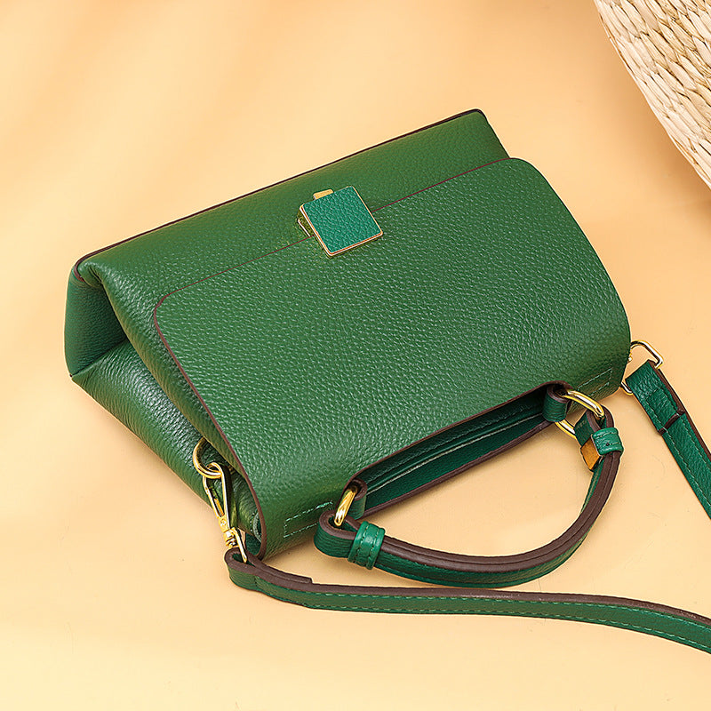 Women's Genuine Leather Summer Design Versatile High-grade Handbags