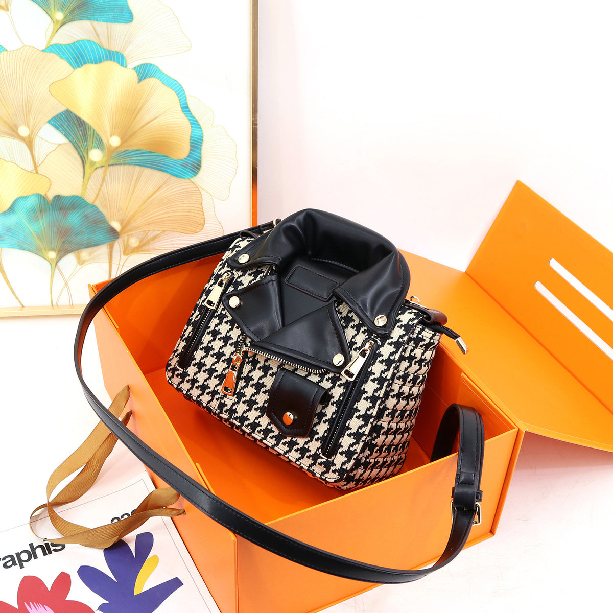 Casual Women's Fashion Collar High Quality Women's Handbag