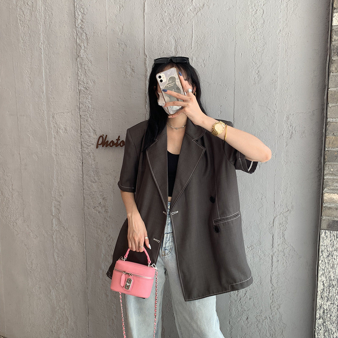 Women's Ge Macaron Fashionable Simple Oval Box Handbags