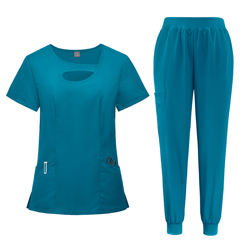 Salon Frosted Doctor Nurse Nursing Home Uniform