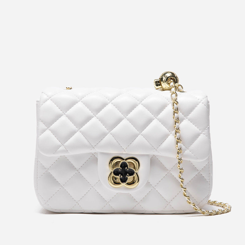 Women's Golden Balls Diamond Pattern Chain Classic Style Live Crossbody Bags