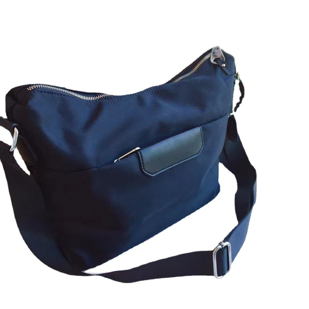 Women's Fashion Waterproof Nylon Simple Commuter Crossbody Bags