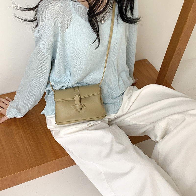 Women's Niche Design Simple Style Versatile Spring High-grade Small Square Bags