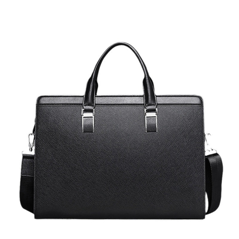 Men's Leather For Cow Computer Large Capacity Men's Handbags