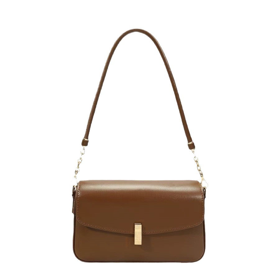 Women's Golden Autumn Image Underarm High-grade Commuter Crossbody Bags