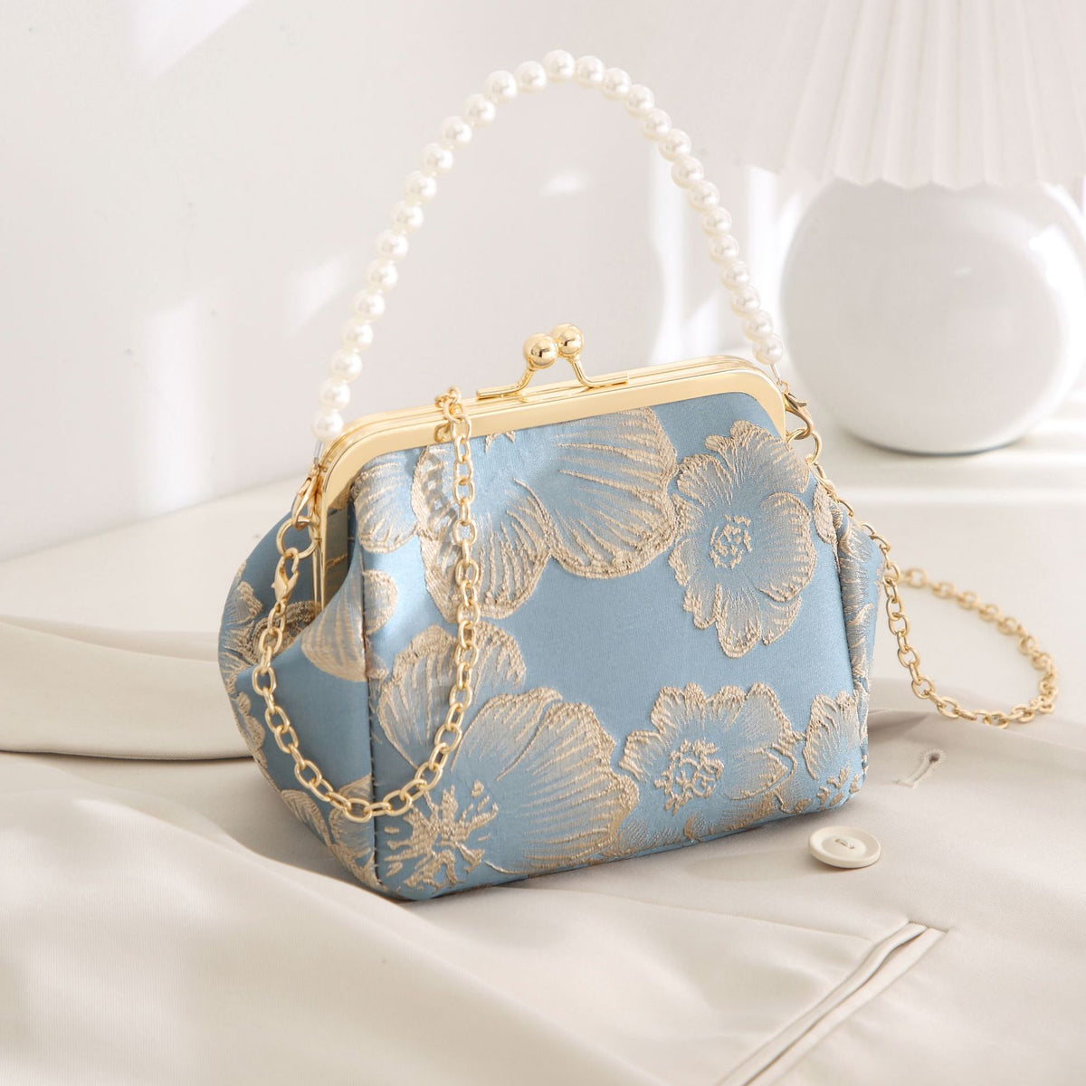 Women's National Style Elegant Han Chinese Clothing Ancient Portable Cheongsam Bags