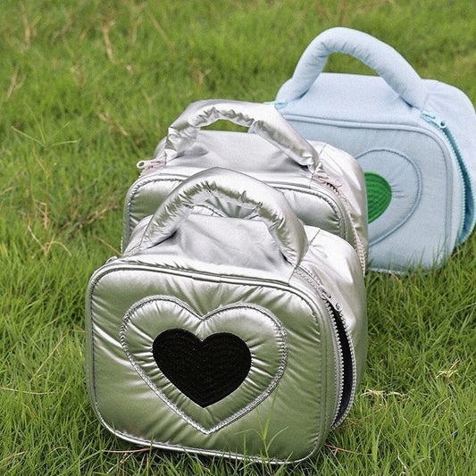 Women's Embroidered Bright Large Capacity Portable Multifunctional Bags