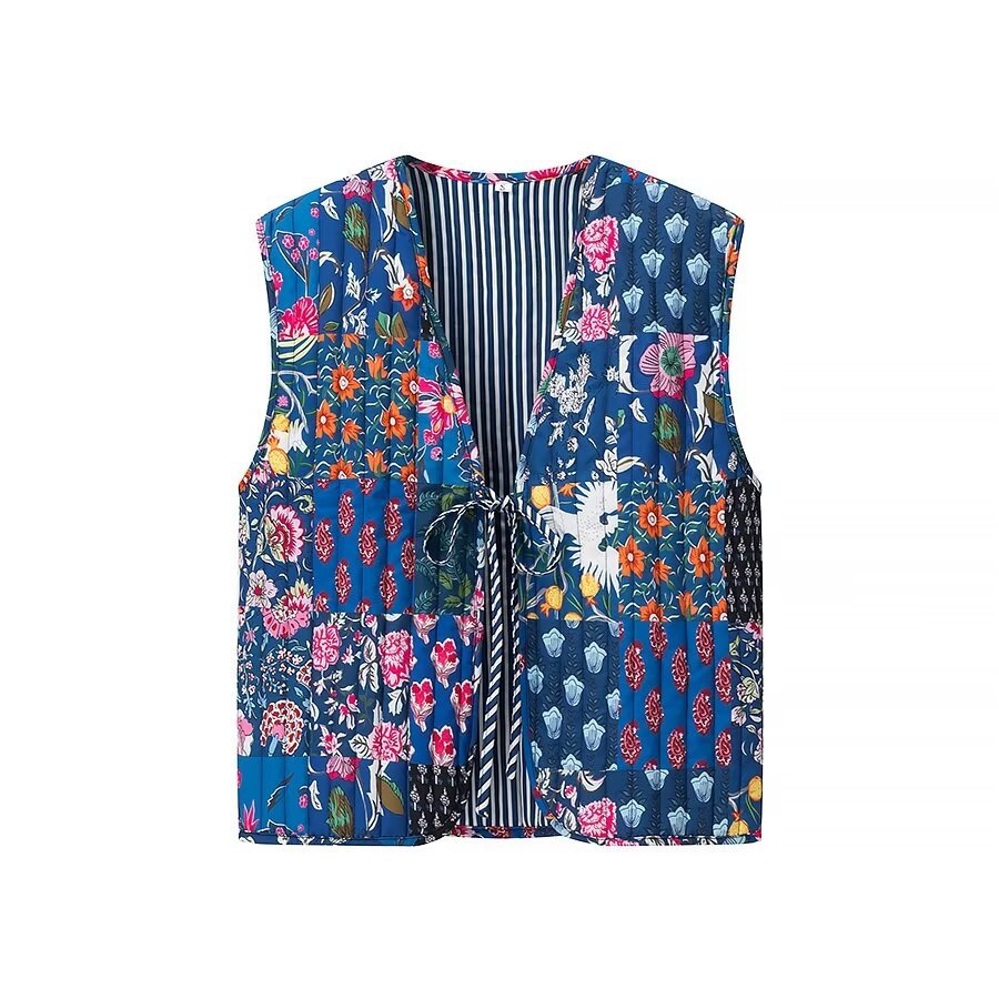 Women's Elegant Pretty Street Fashion Double-sided Vests