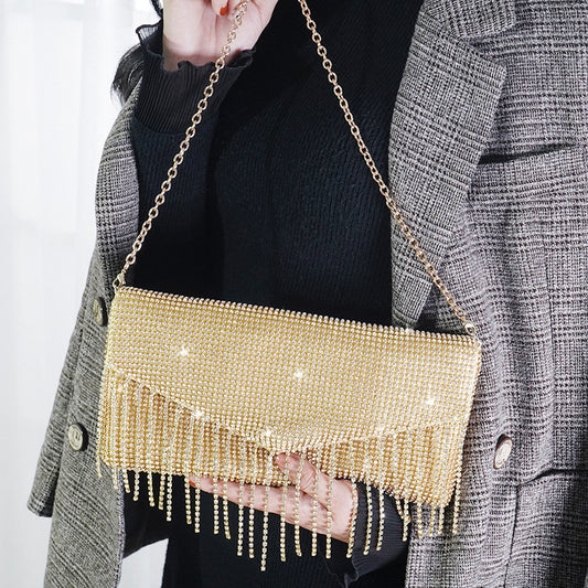 Tassel Chain Dinner Banquet Bride Dress Evening Bags