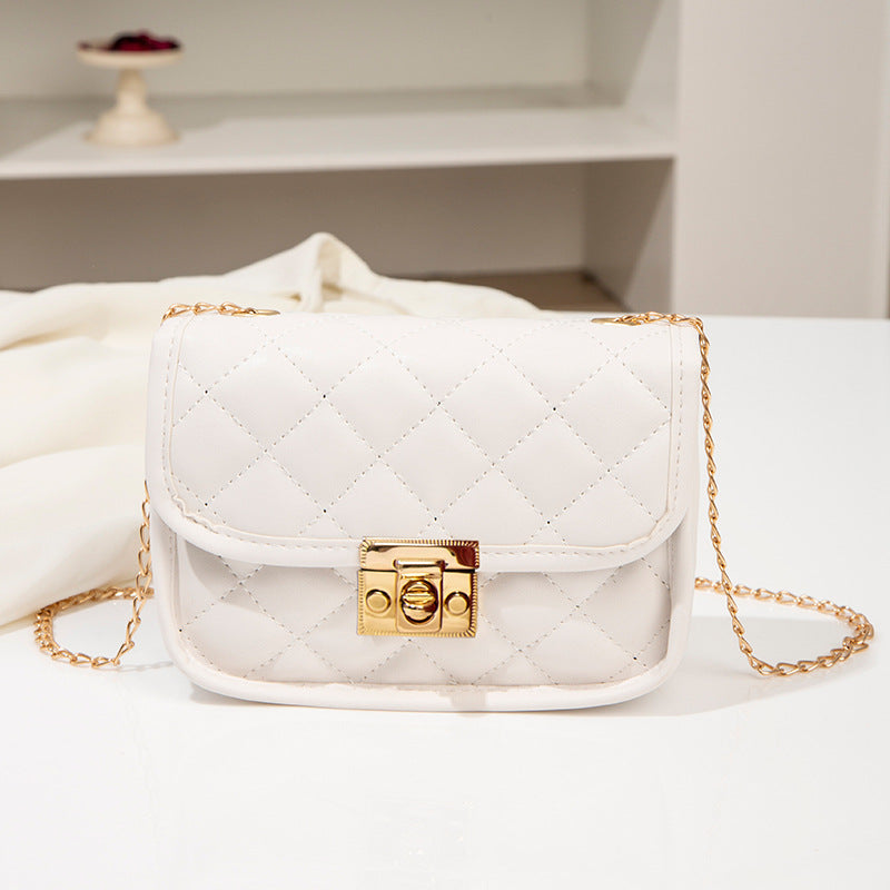 Elegant Beautiful Women's Saddle Thread Chain Lock