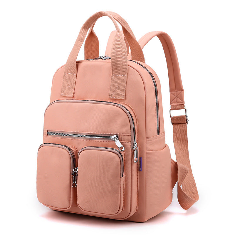 Women's Autumn Large Capacity Nylon Fabric Leisure Backpacks