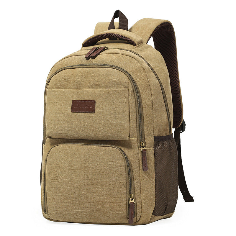 Women's & Men's Style Canvas Large Capacity And Backpacks