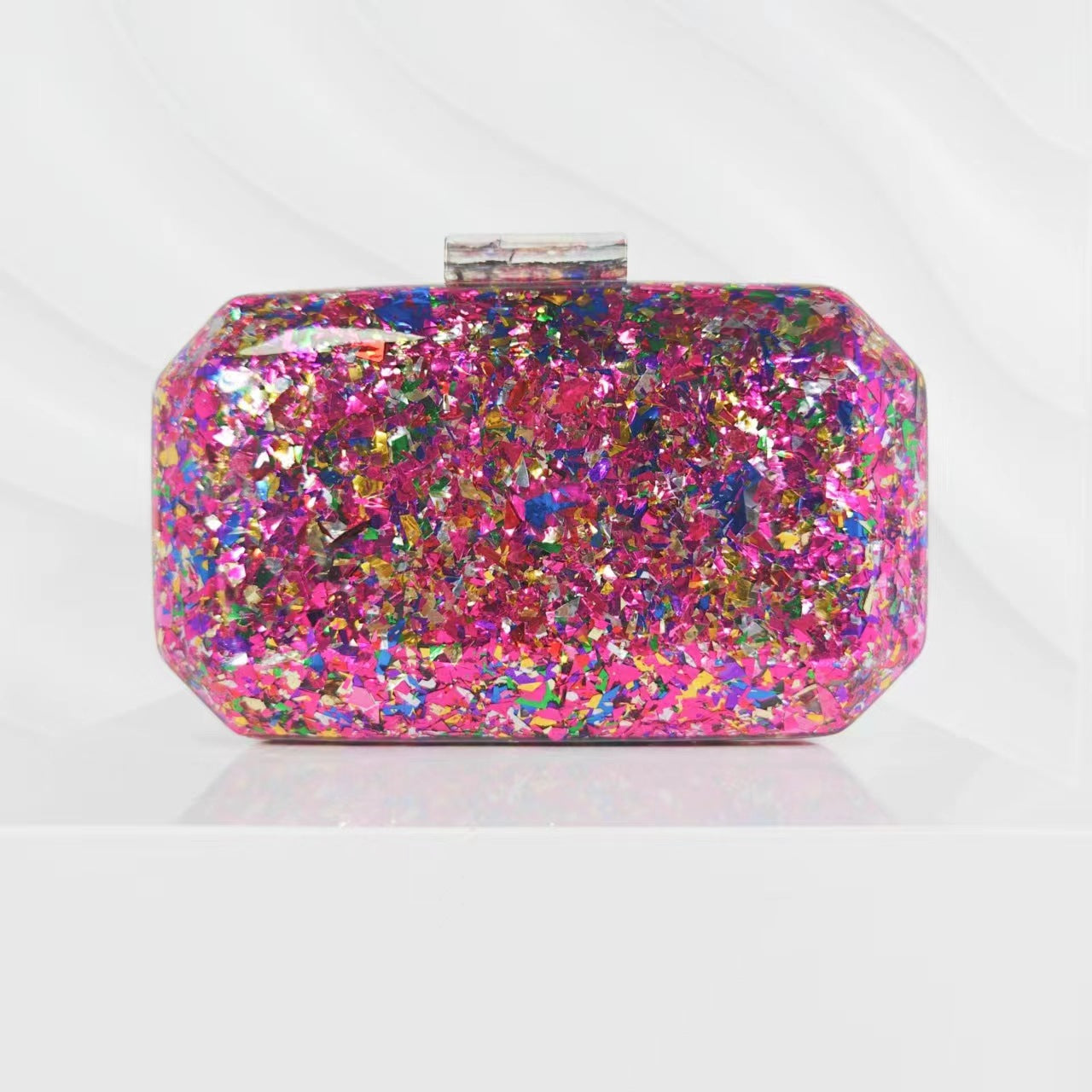 Women's Marble Fashion Summer Beach Acrylic Evening Bags