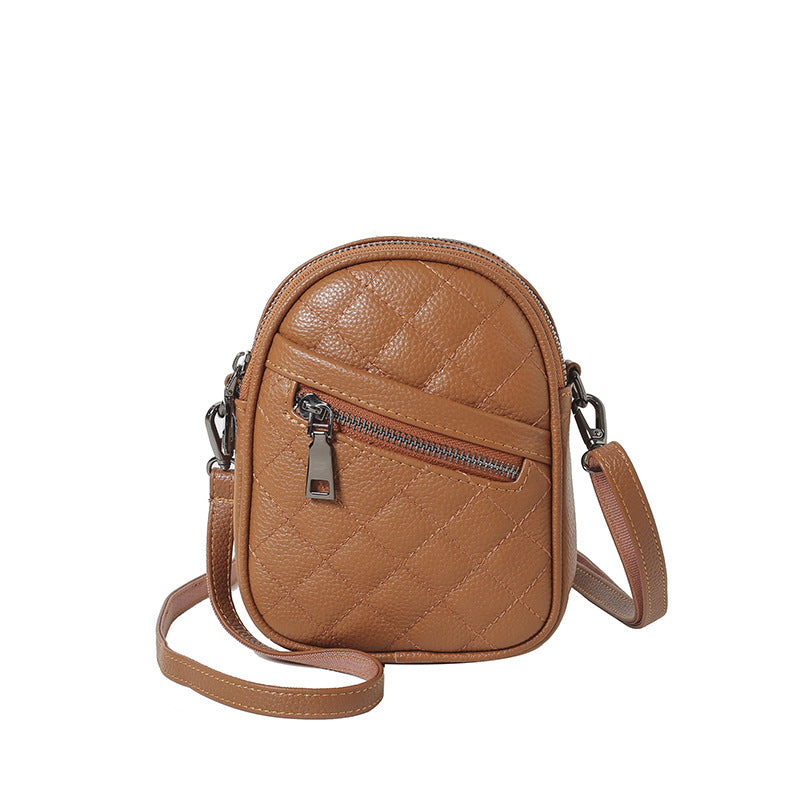 Women's Fashion Simple Leisure Vertical High-grade Shoulder Bags