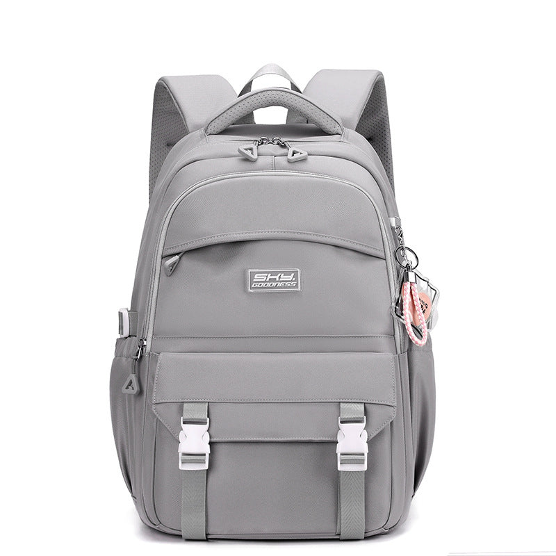 Simple Large Capacity Female Junior High Backpacks