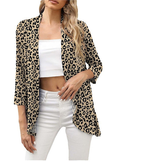 Women's Durable Fashion Casual Printing Knitted Tops