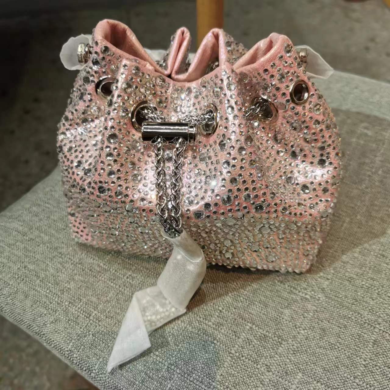 Women's Heron Live Streaming On Tassel Rhinestone Shoulder Bags