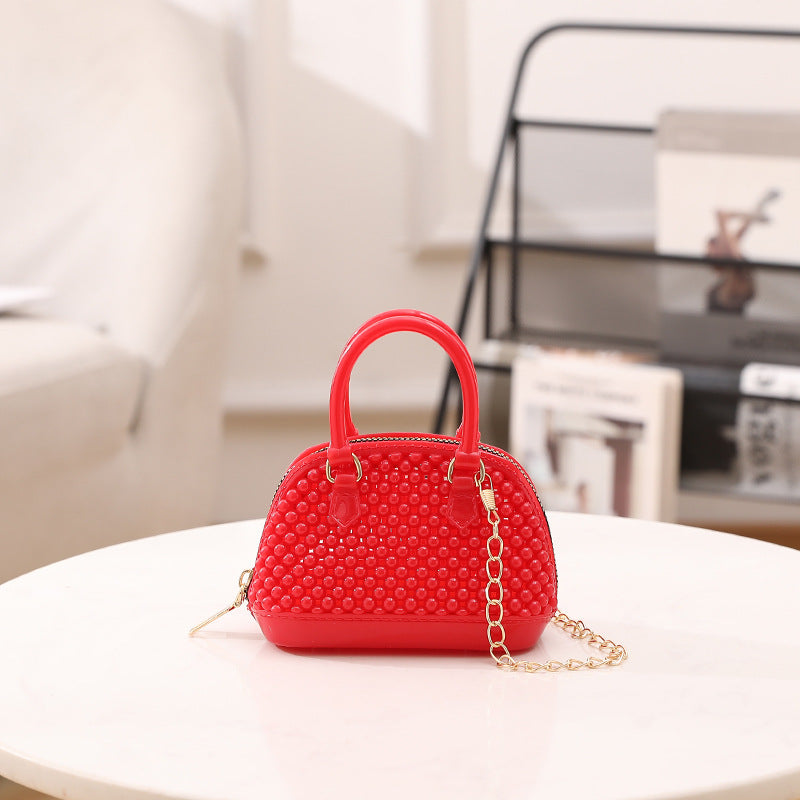 Mini Korean Style Fashion Shell Hollow Women's Handbag