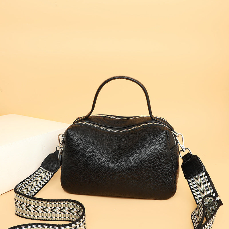 Women's Leather High-grade Large Capacity First Layer Crossbody Bags