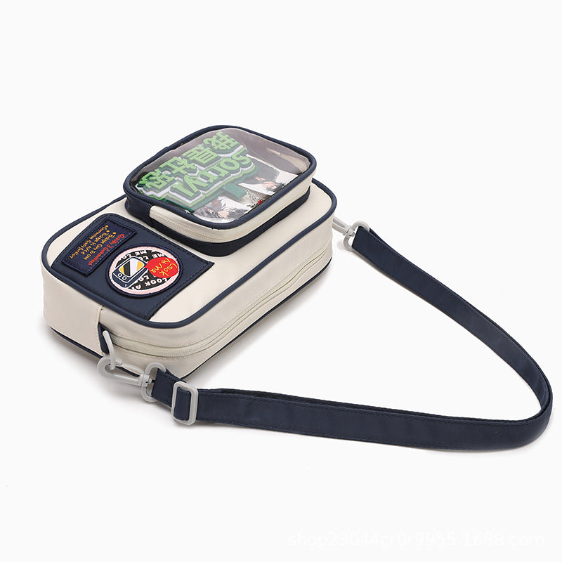 Transparent Doll Bar Daily Snack Cartoon Small Square Bags