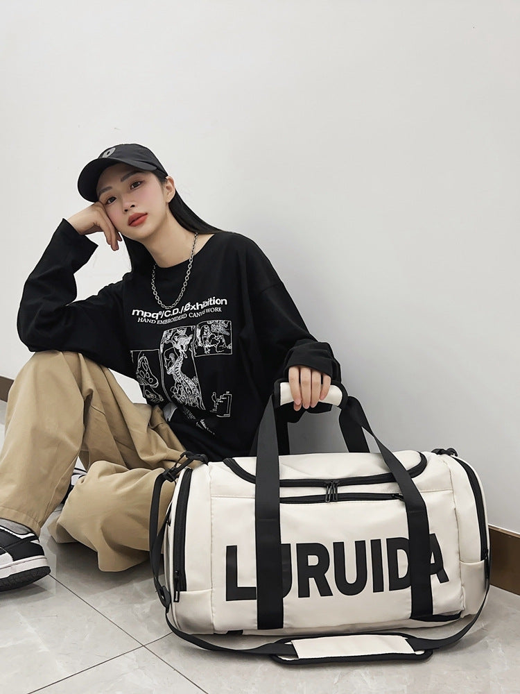 Men's Multifunctional Dry Wet Separation Independent Shoe Gym Bags