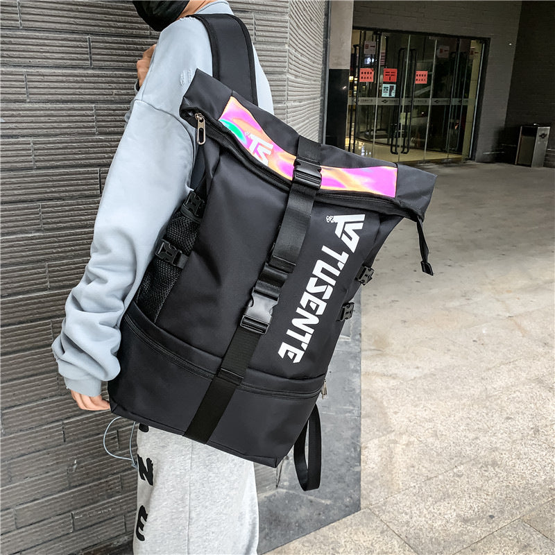 Men's Computer Large Capacity Training Basketball Helmet Sports Backpacks