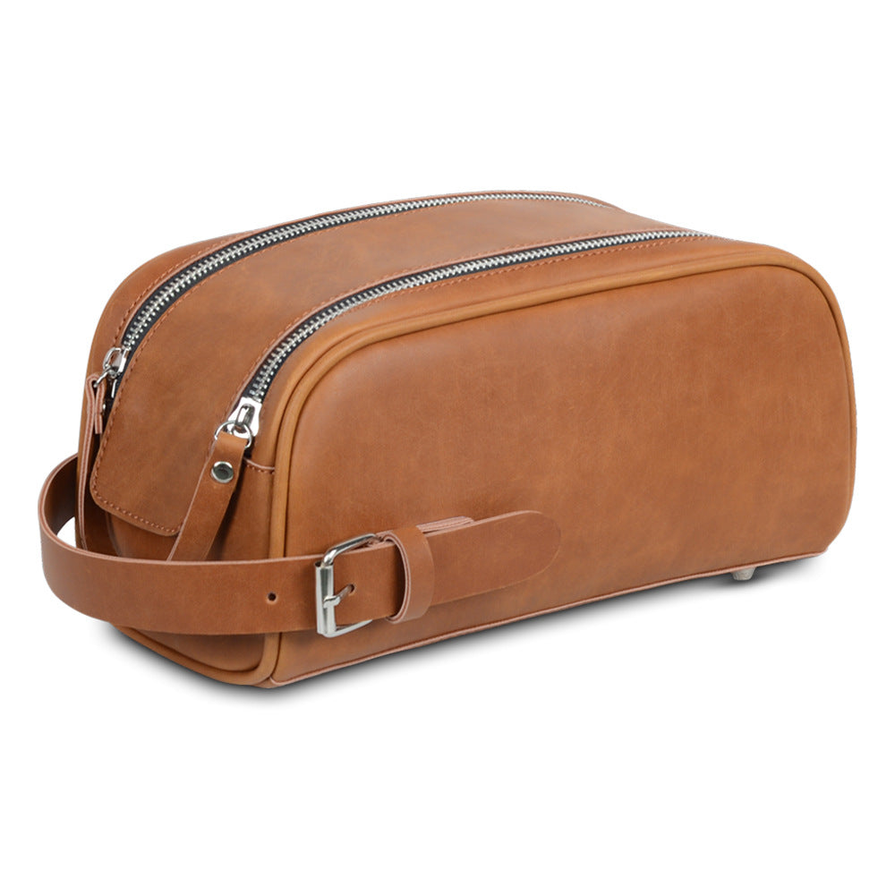 Retro Style Large Capacity Waterproof Wash Cosmetic Bags