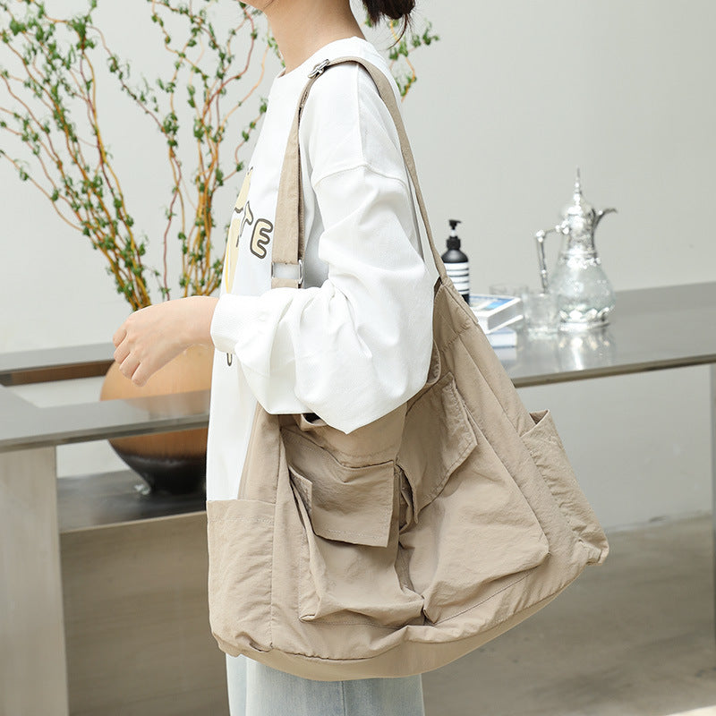 Women's Canvas Nylon Large Capacity Fashion Oxford Crossbody Bags