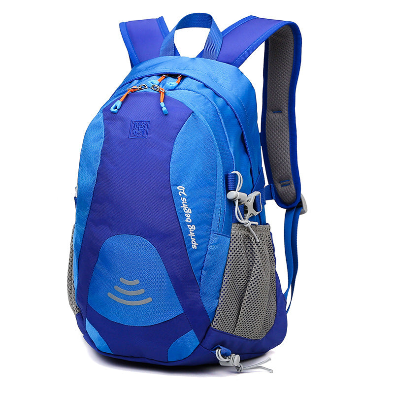 Large Capacity Hiking Contrast Color Comfortable Sports Backpacks