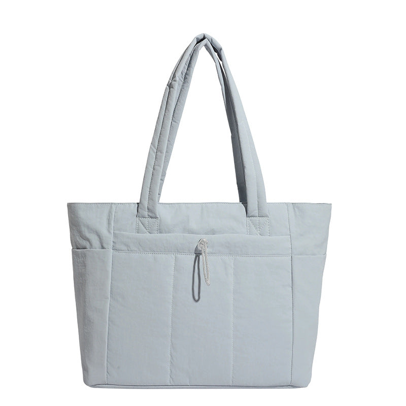 Women's Down Lazy Commuter Large Capacity Solid Color Women's Shoulder Bag