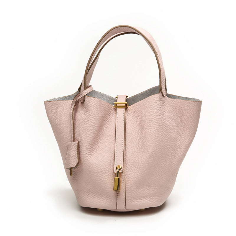 Women's Leather Mom Simple Fashion Large Capacity Handbags