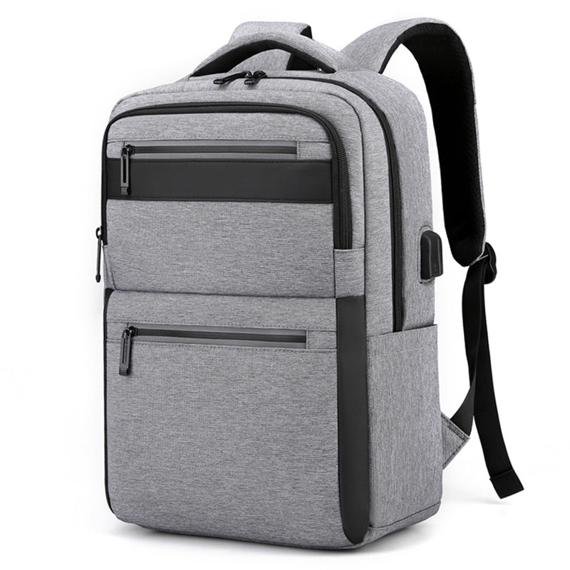 Men's Business Stylish And Versatile Waterproof Computer Large Capacity Backpacks