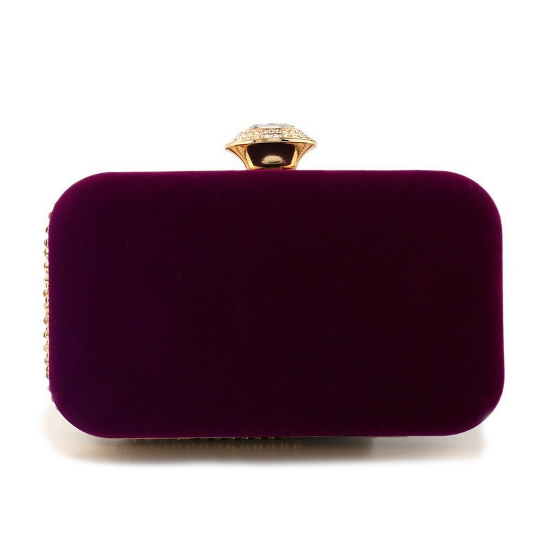 Women's Diamond Dress Banquet Party Clutch Evening Bags