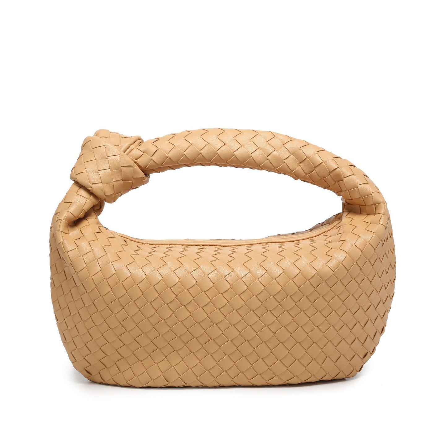 Women's Knotted Handmade Woven Capacity Hand Carrying Armpit Bags