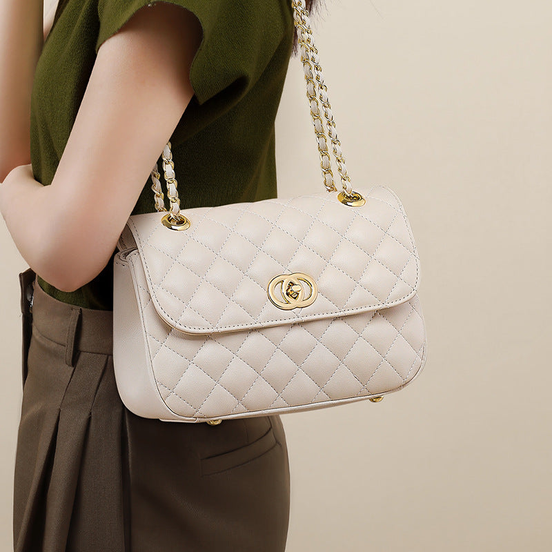 Women's Chain Classic Style Rhombus High-grade Fashion Luggage
