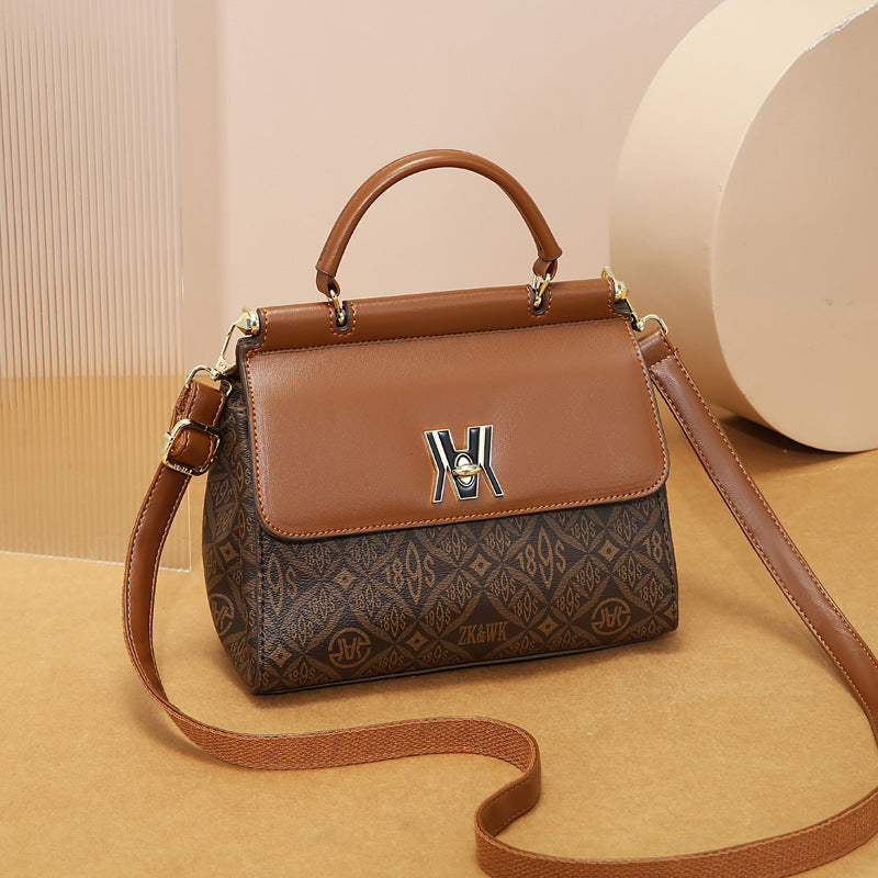 Women's Creative High-grade Fashion Printed Portable Crossbody Bags